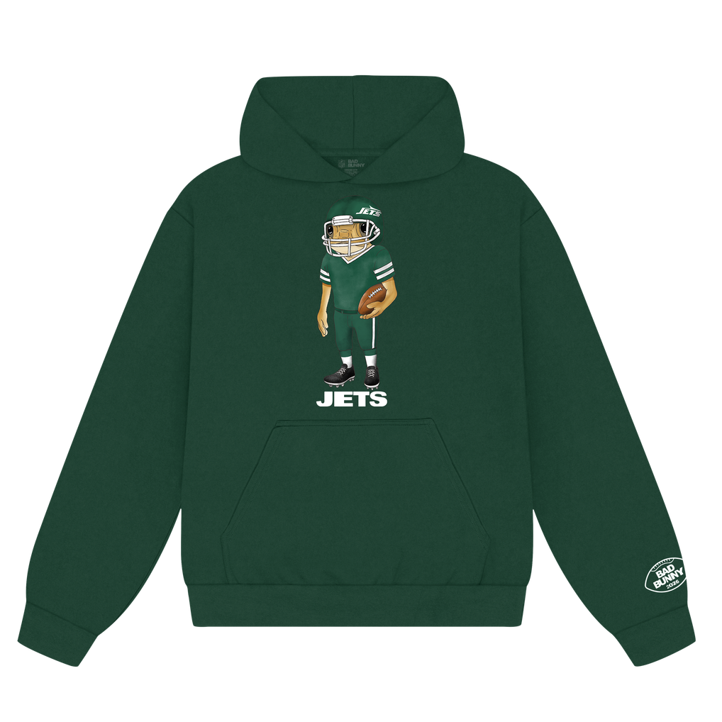 Bad Bunny x New York Jets Concho Hoodie
